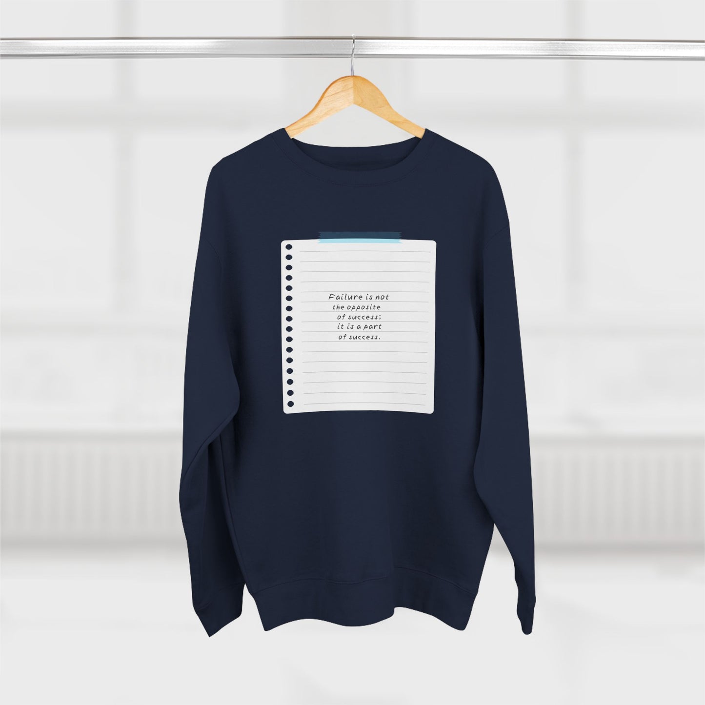 Inspirational Quote Sweatshirt, Cozy Unisex Crewneck for Self-Care, Motivational Gift, Casual Layering, Perfect for Any Occasion