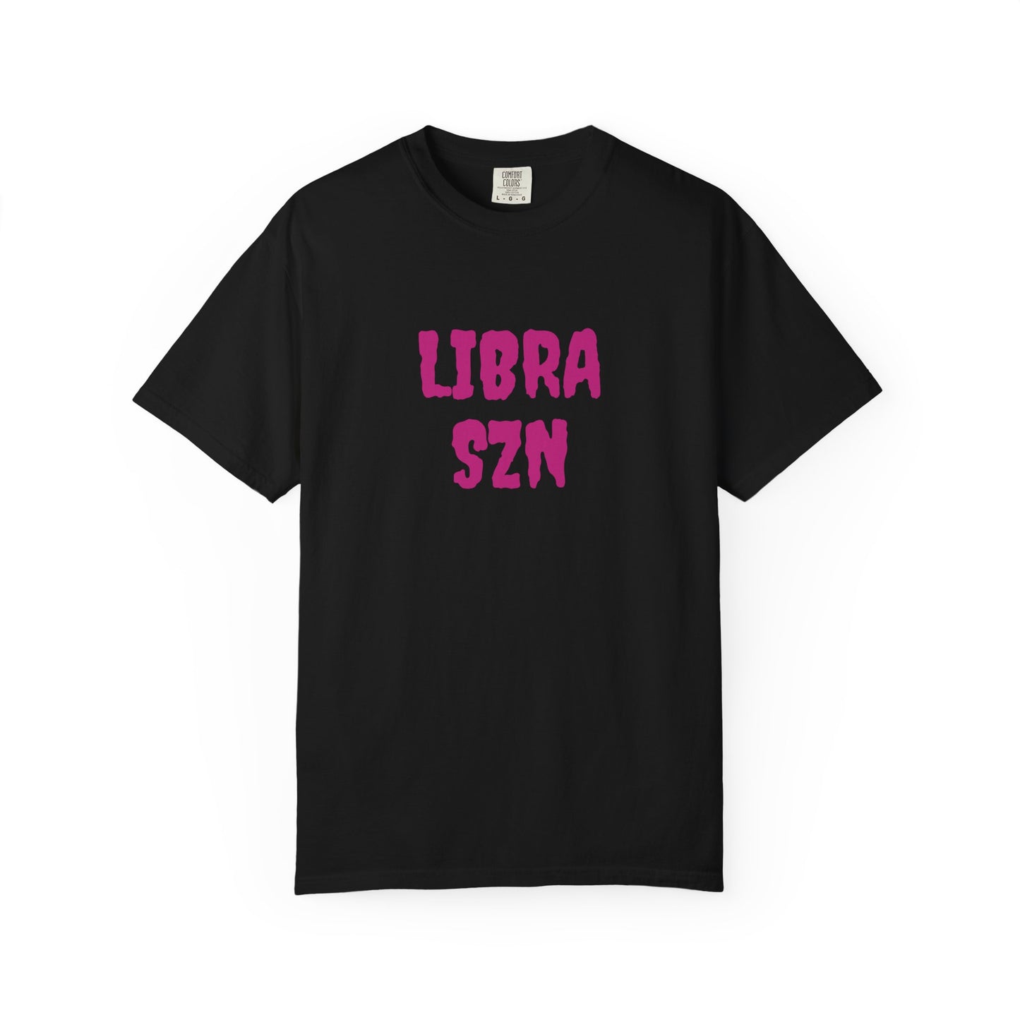 Libra SZN Unisex Garment-Dyed T-Shirt - Astrology Tee, Birthday Gift, Zodiac T-Shirt, Libra Season Apparel, Horoscope Lover Gift
