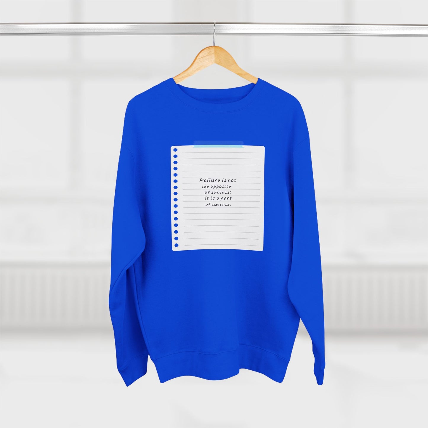 Inspirational Quote Sweatshirt, Cozy Unisex Crewneck for Self-Care, Motivational Gift, Casual Layering, Perfect for Any Occasion