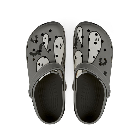 Ghostly Halloween EVA Foam Shoes, Fun Casual Slippers, Suitable for Festive Gatherings, Trick or Treat, Everyday comfort